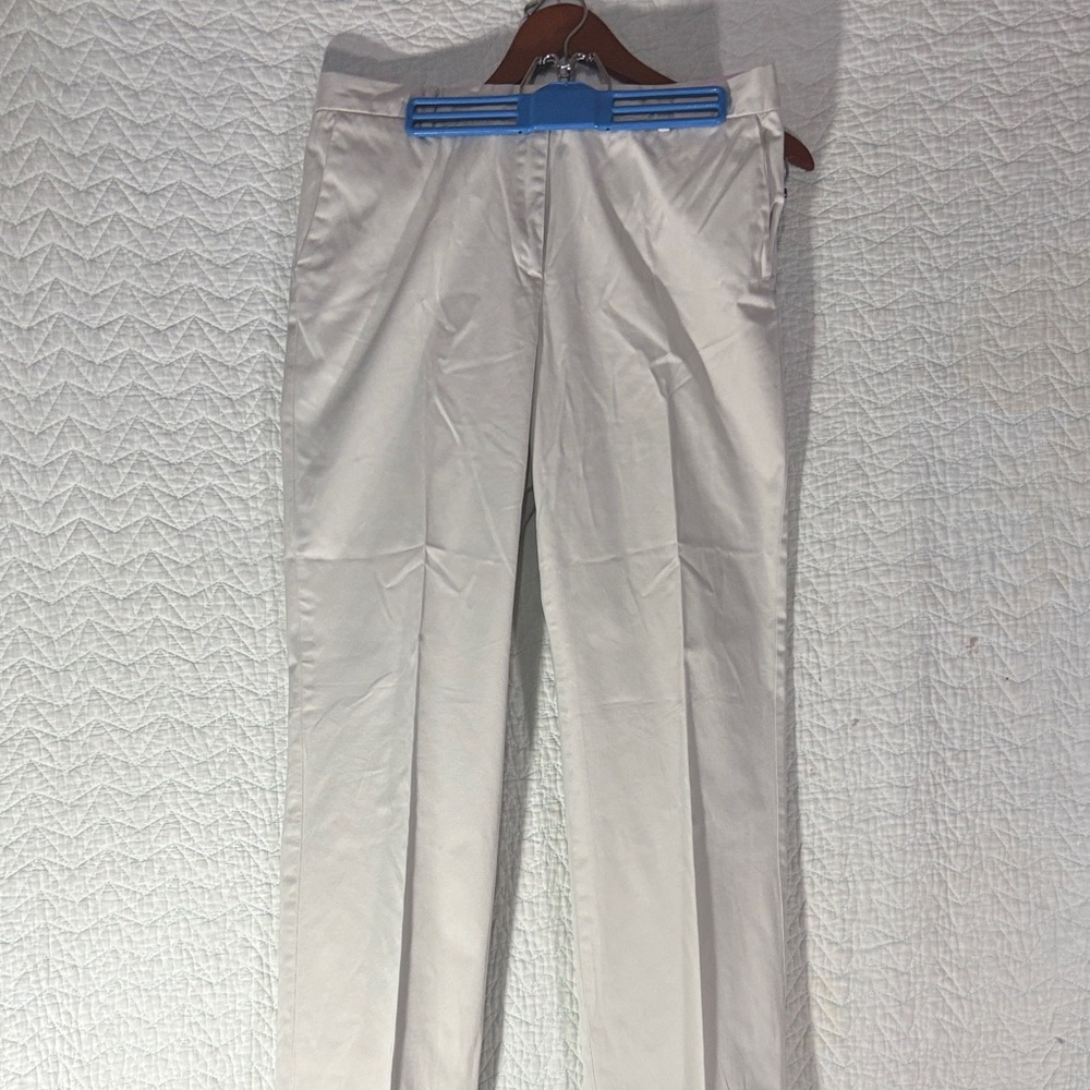 Elegant Women's Cream Trousers